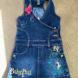 Vintage Baby Phat Denim Mini Dress